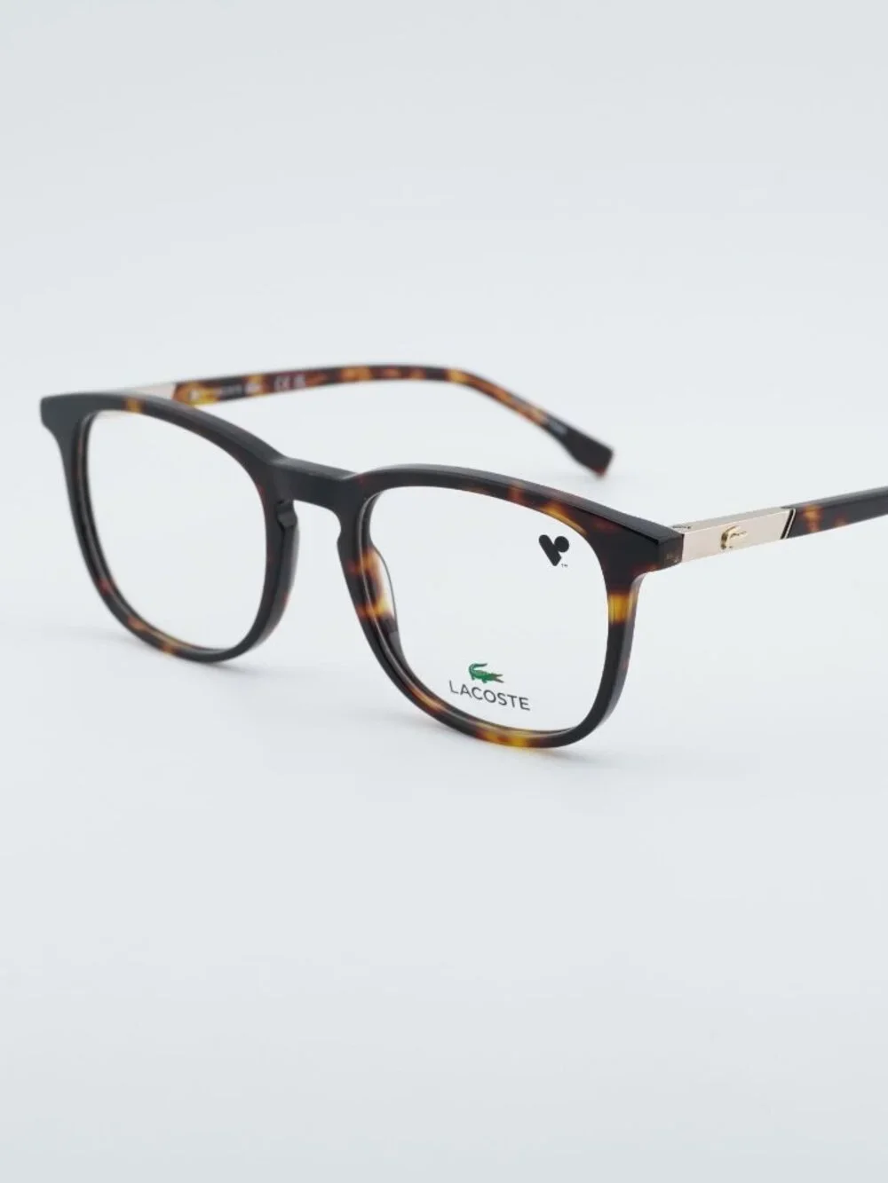 Lacoste L2889 N 230 Eyeglasses Havana 52mm Square Frame